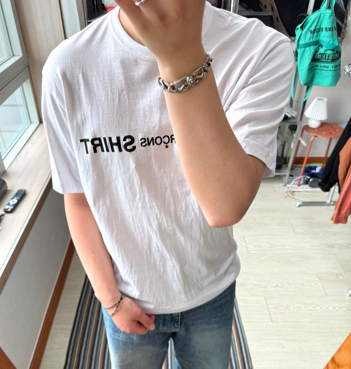 꼼데가르송 셔츠 반팔 티셔츠 상품이미지1