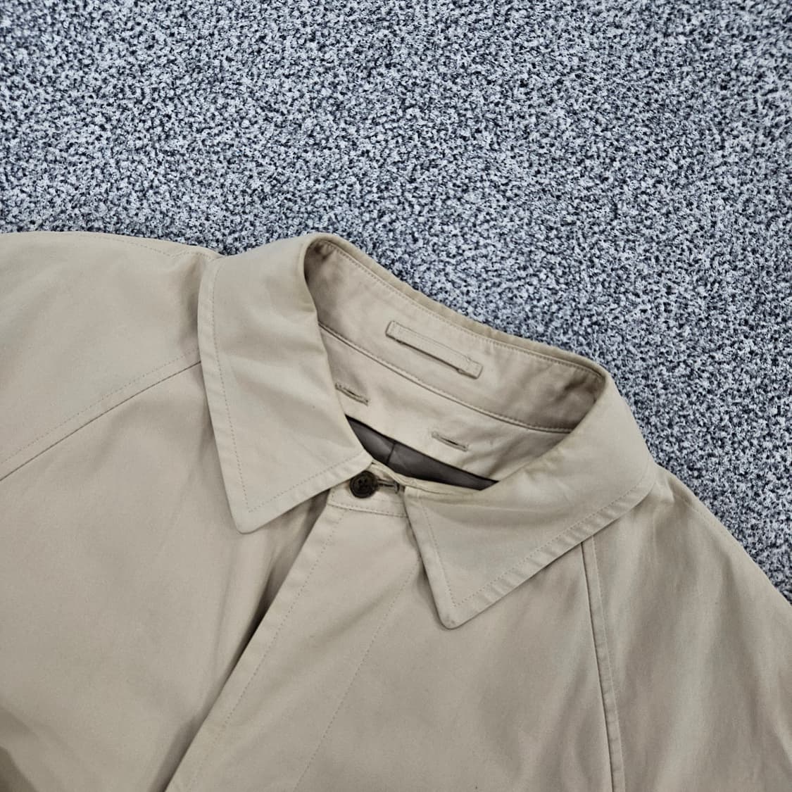 [실측확인] 일본 빈티지 발마칸 싱글 트렌치 코트 1106JM1 상품이미지2