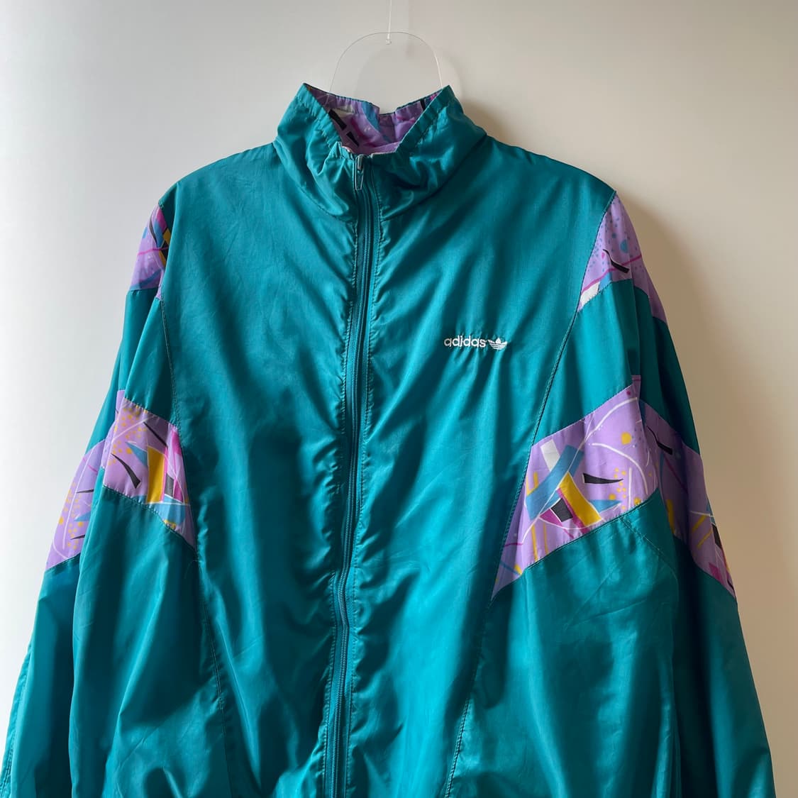 90s 아디다스 나일론 올드스쿨 자켓 상품이미지3