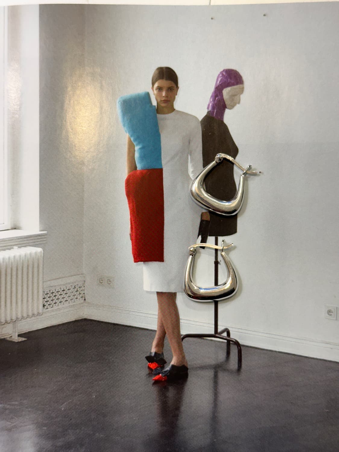 Soft Curve 925Silver Hoop Earring 상품이미지3