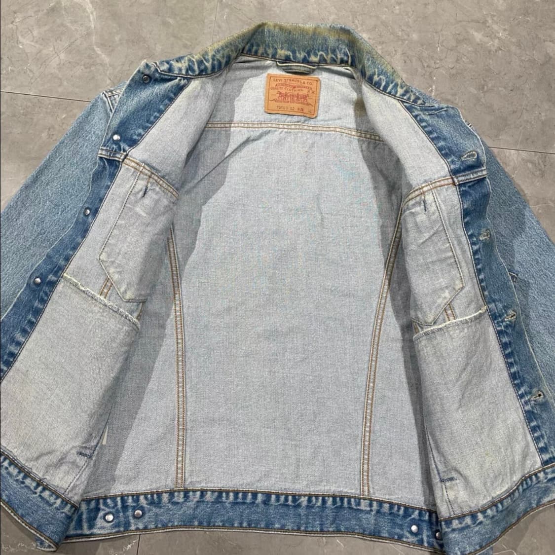 Levi‘s 90s 튀니지산 오리지널 70503-0210 Type-3  상품이미지6