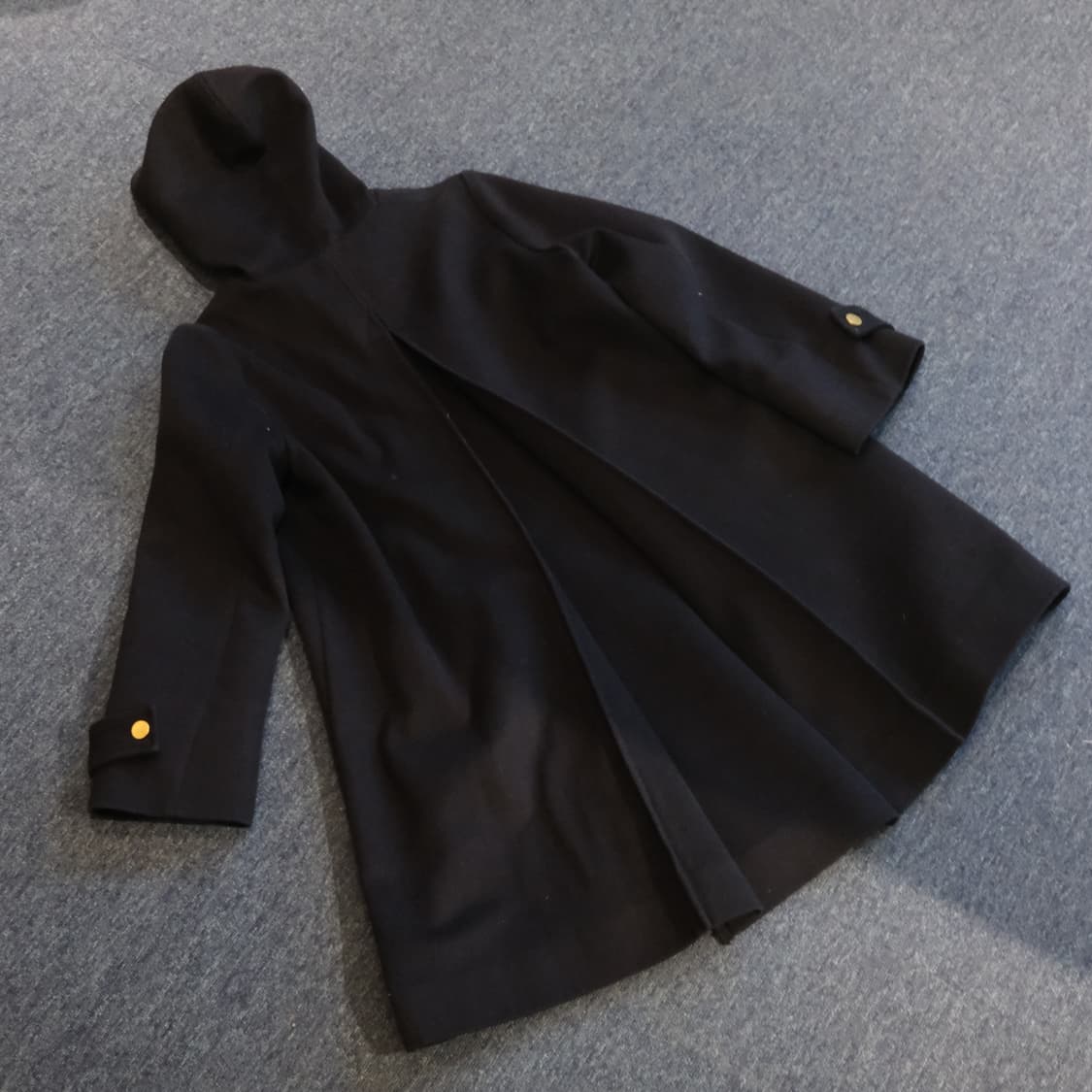 레이빔즈 오버 후드 울 코트 상품이미지8