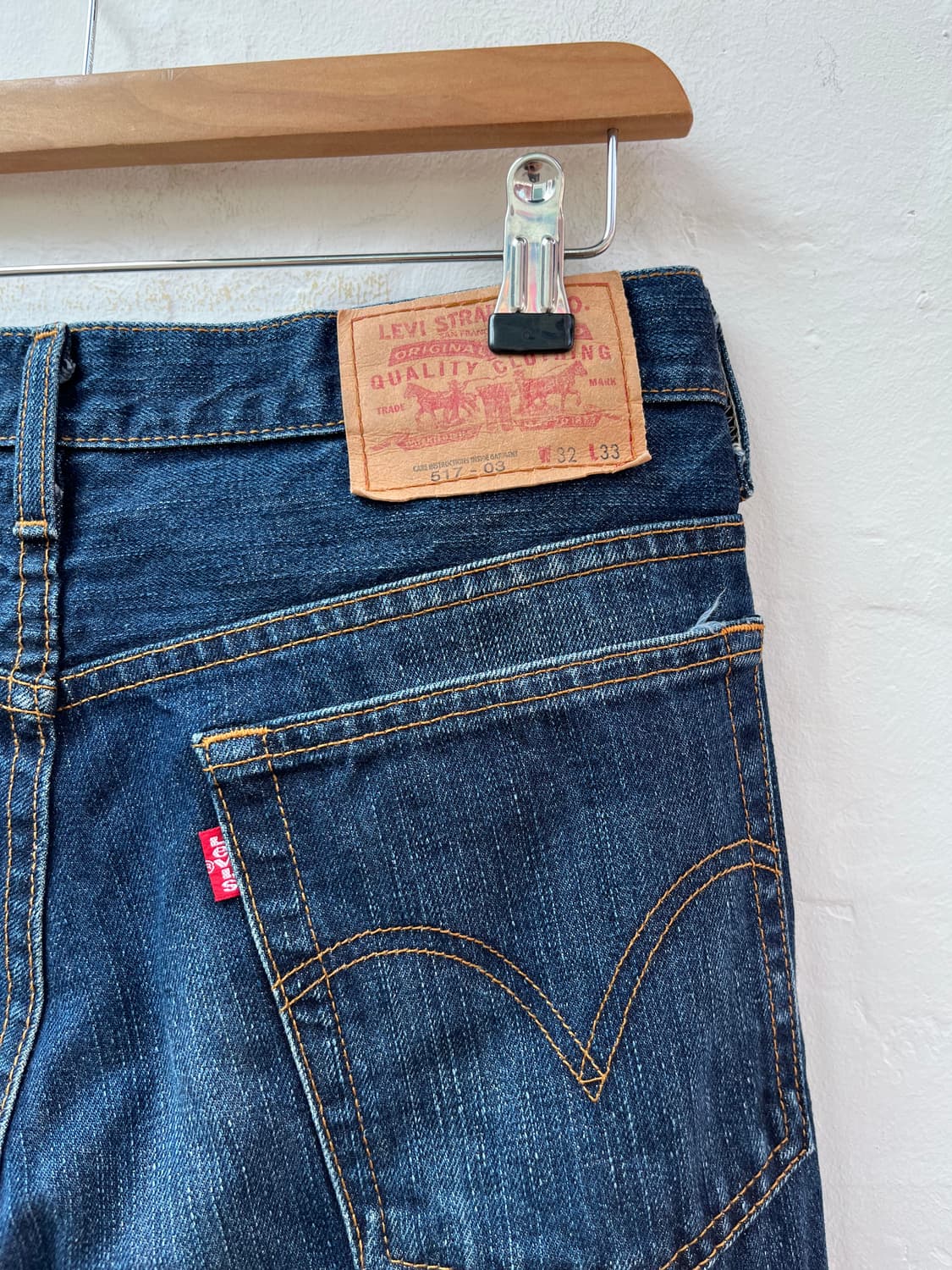 Levi's 517 Japan 청 데님팬츠 W32 상품이미지6