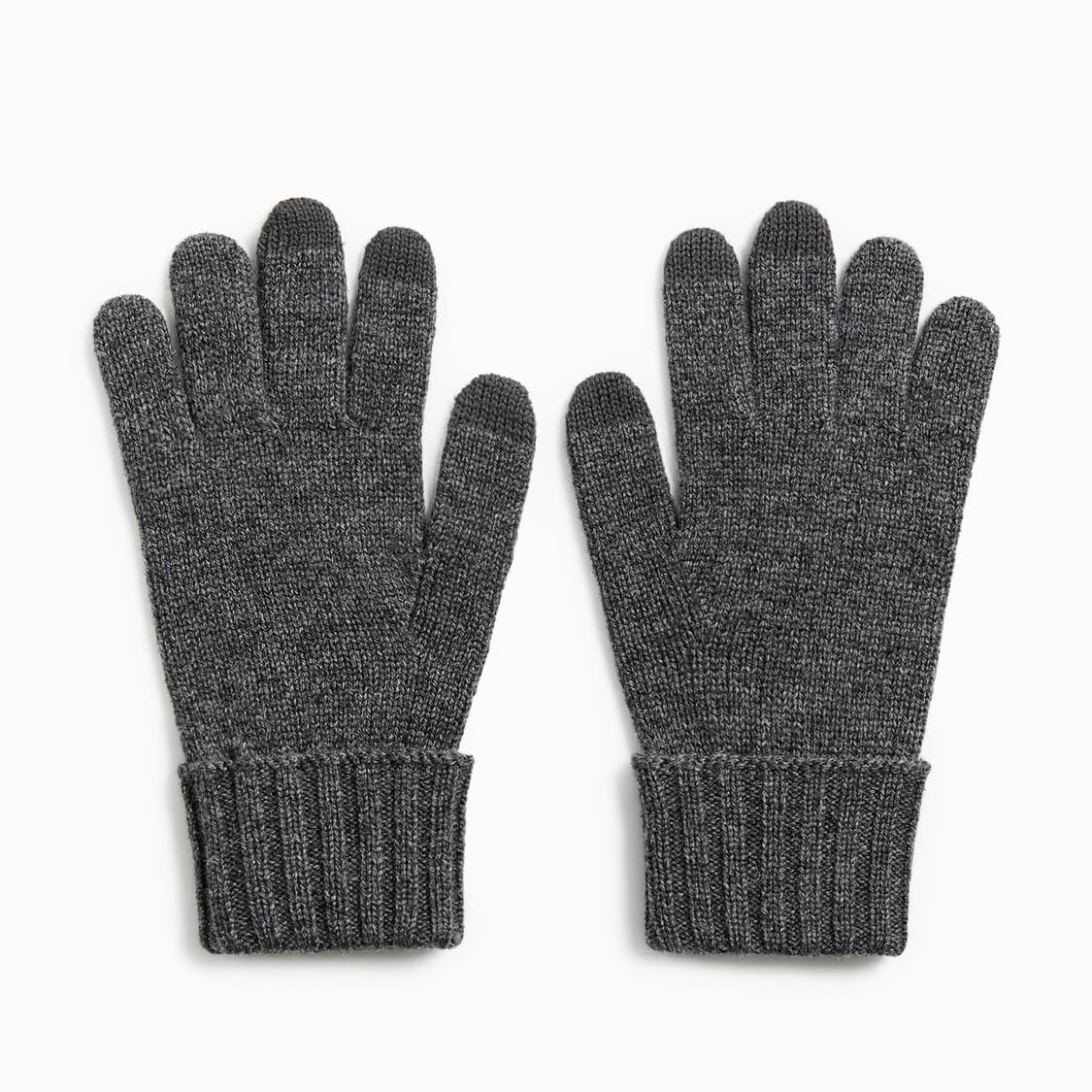 자라 지오메트릭 자카드 장갑 울 케이블 니트 장갑 상품이미지2