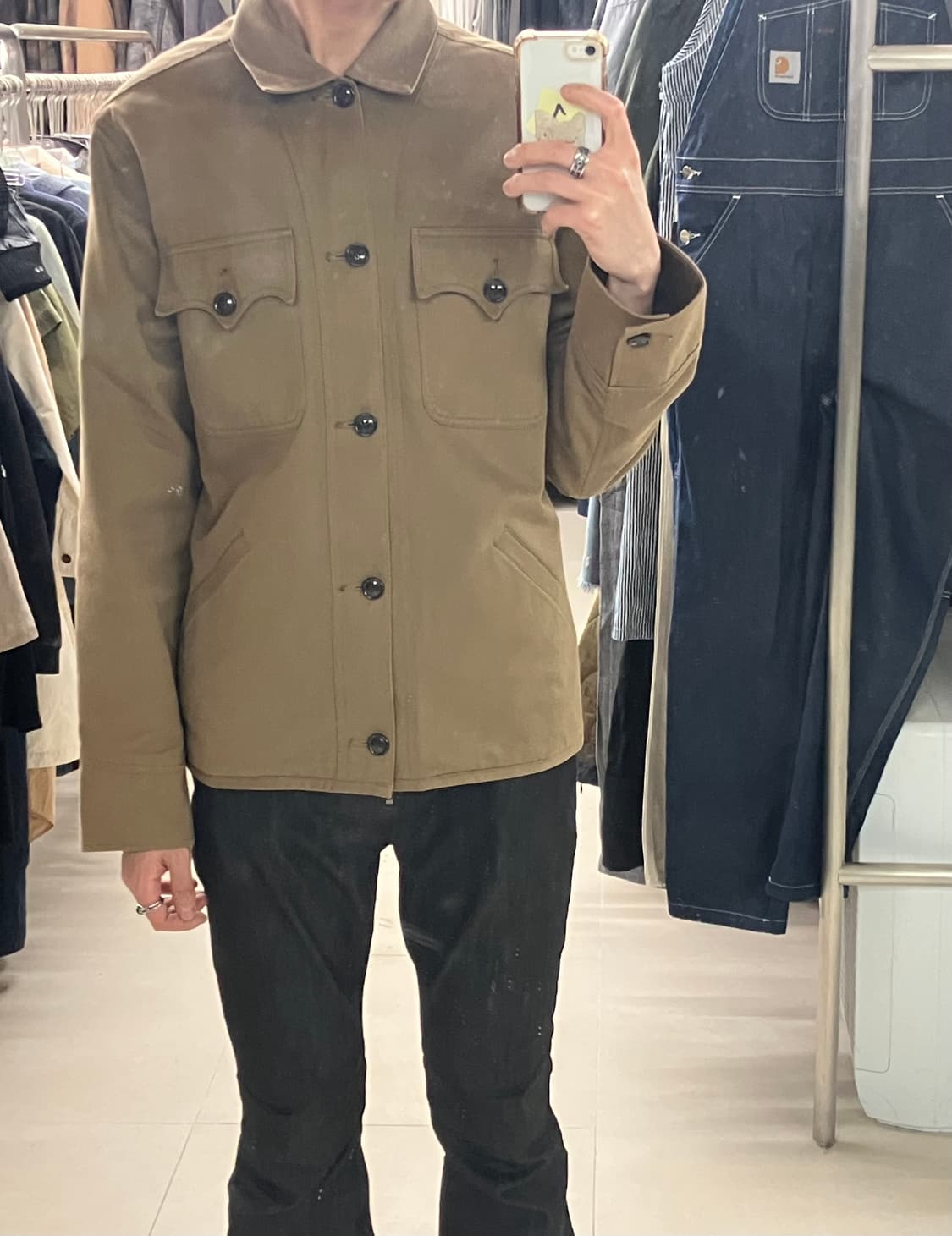 VTG realize 빈티지 코튼 워크자켓 L 상품이미지7