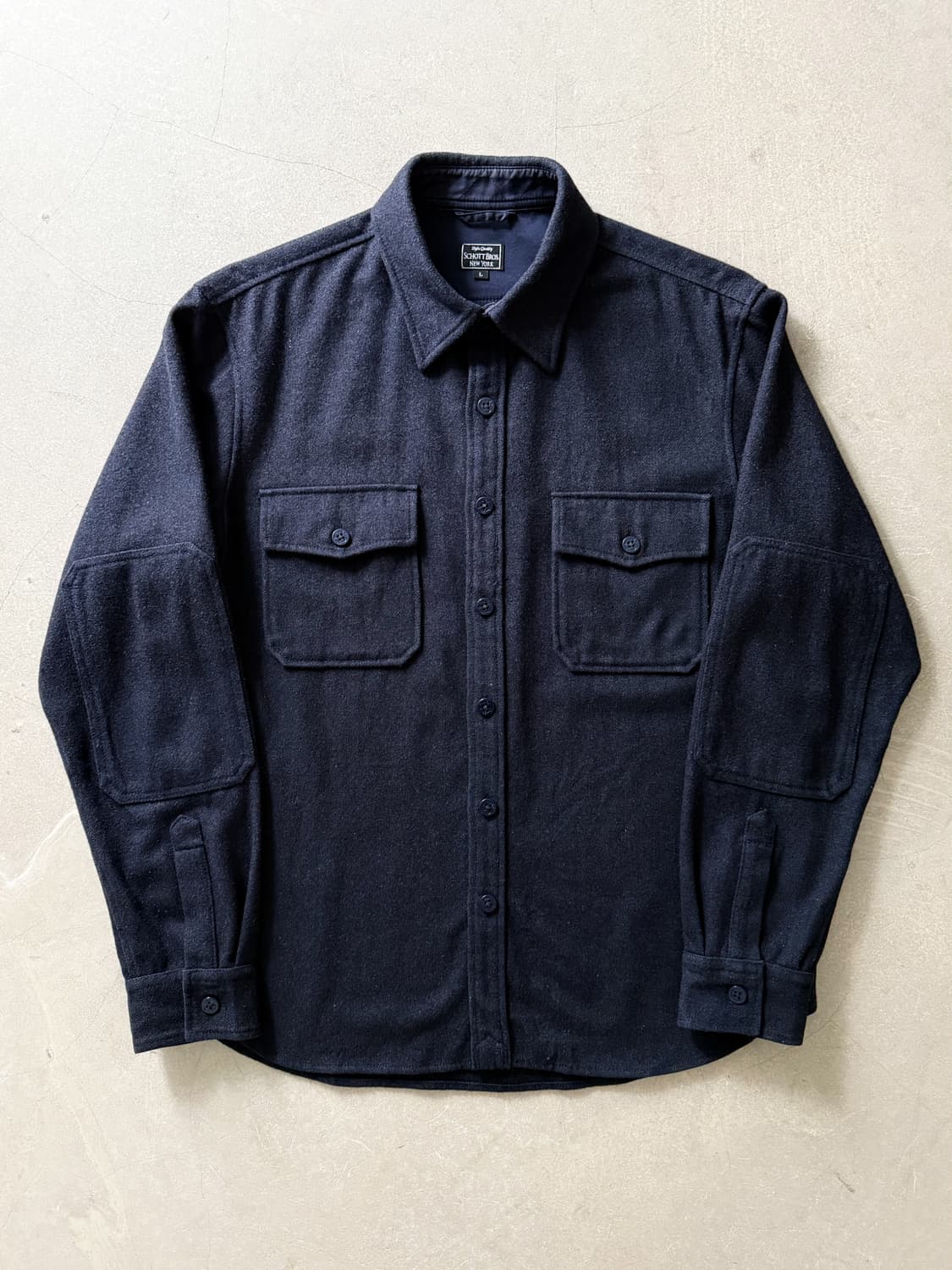 Schott Bros New York Wool Shirts 상품이미지1