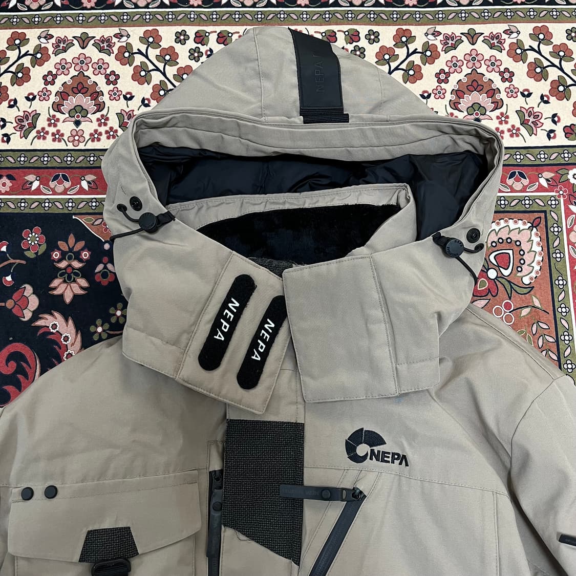 네파 구스다운 후드 패딩 점퍼 XL/105 상품이미지3