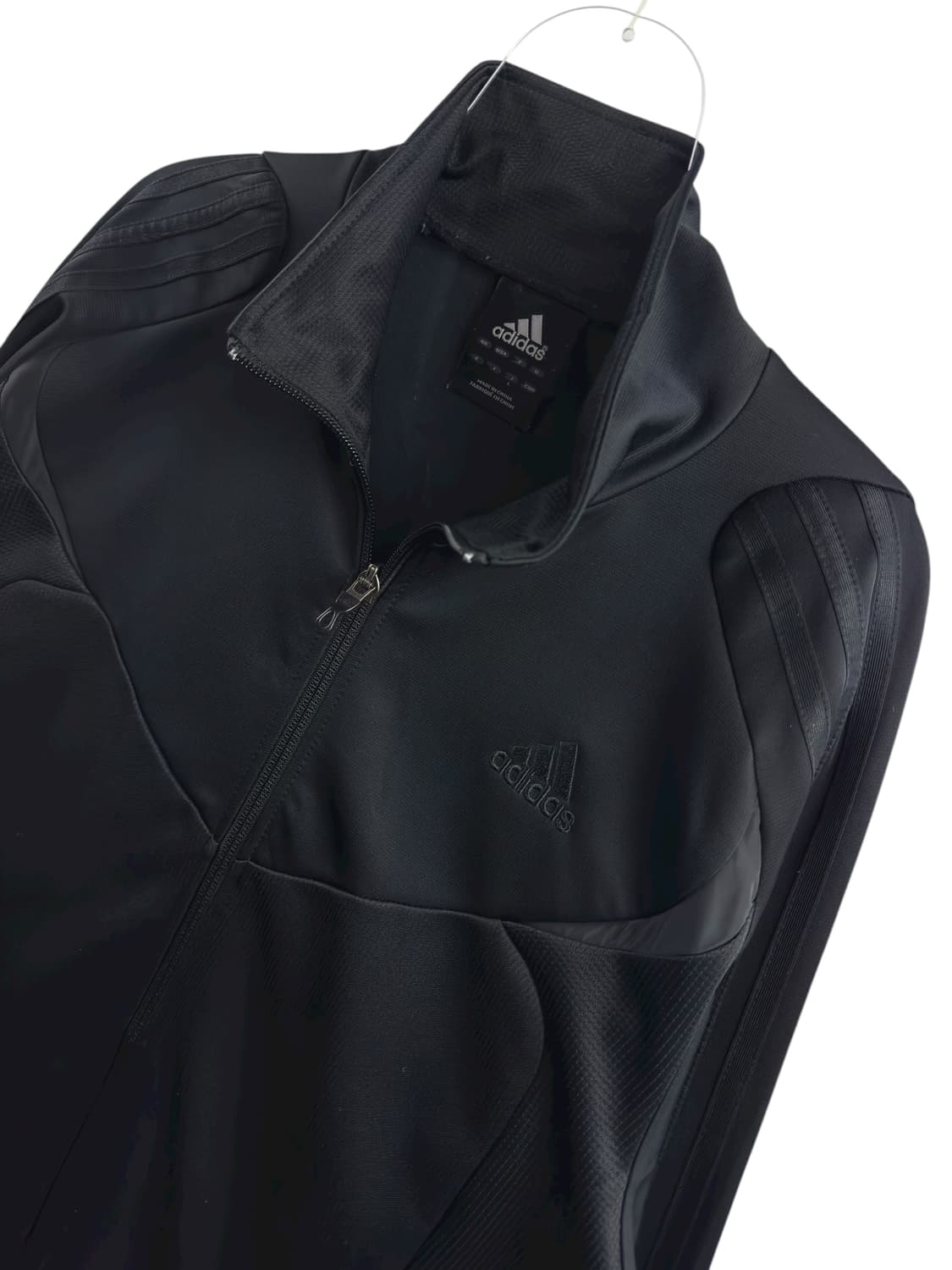 아디다스 재팬 올블랙 트랙탑져지1255 상품이미지2