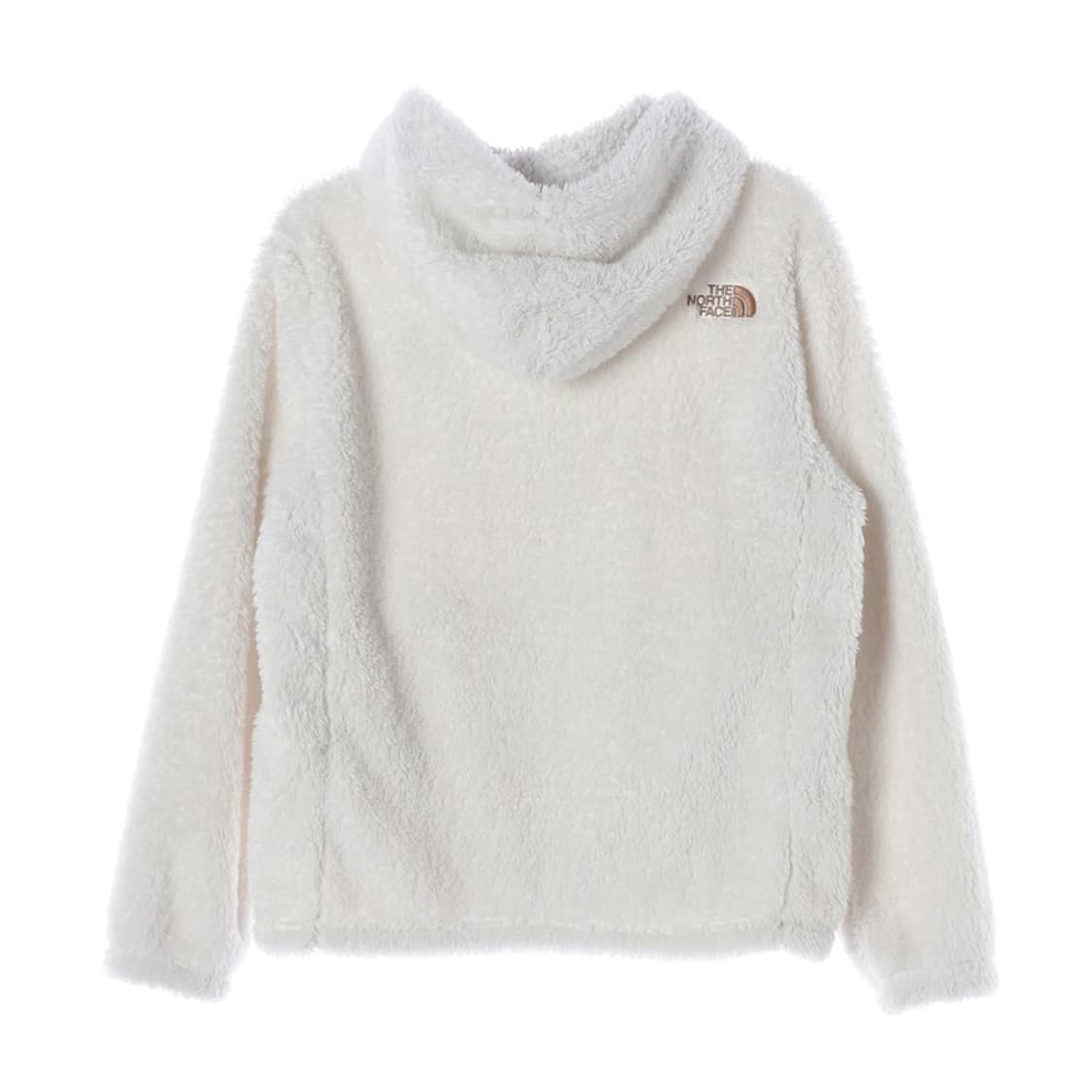 노스페이스 화이트 플리스 후드집업 M 상품이미지2