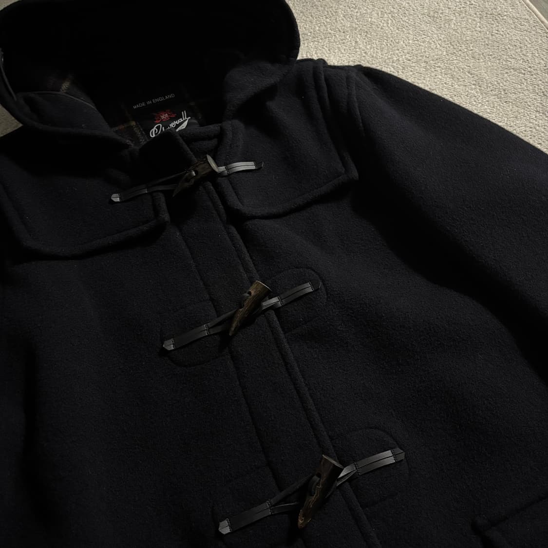 글로버올 영국제 울 떡코 더플코트 상품이미지2