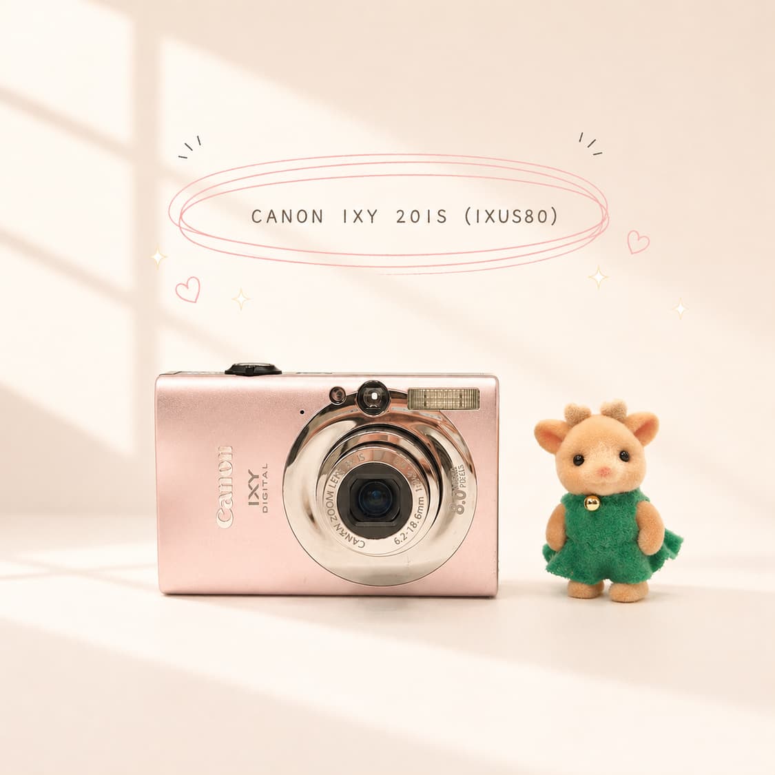 ✨️미품✨️리사디카 🩷캐논 IXY 20 IS 핑크 🌸 ixus80 상품이미지1