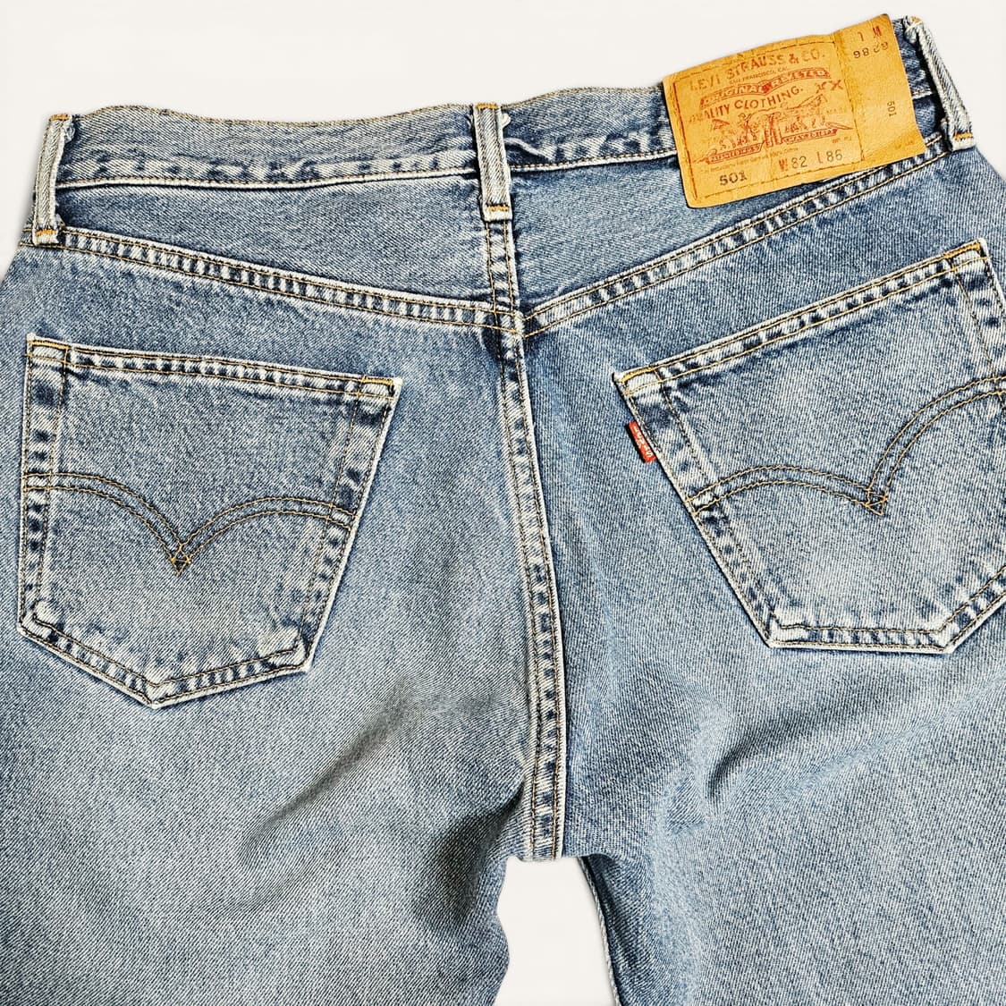 [32X34][리바이스]00's 501®오리지널 스트레이트 굿페이드 데님 상품이미지5