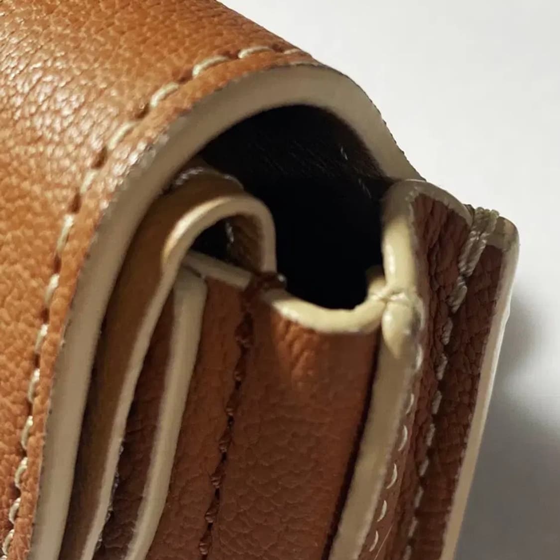 [정품] FFROI 프루아 폴 카드홀더 꼬냑 컴팩트 카드지갑 상품이미지4