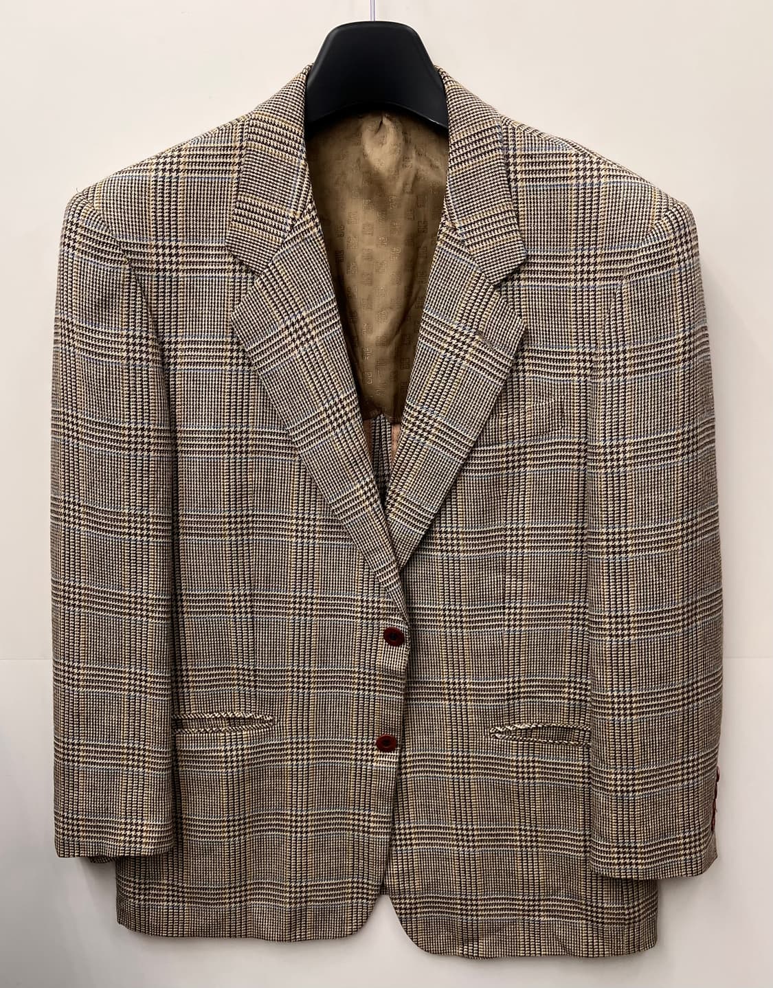 지방시 Monsieur Givenchy 체크 자켓 70R 상품이미지1