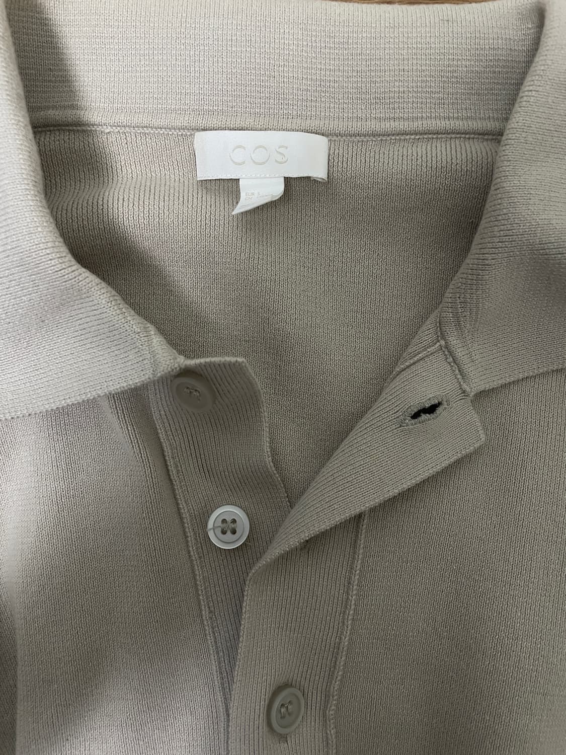 코스 폴로 니트 s 상품이미지3