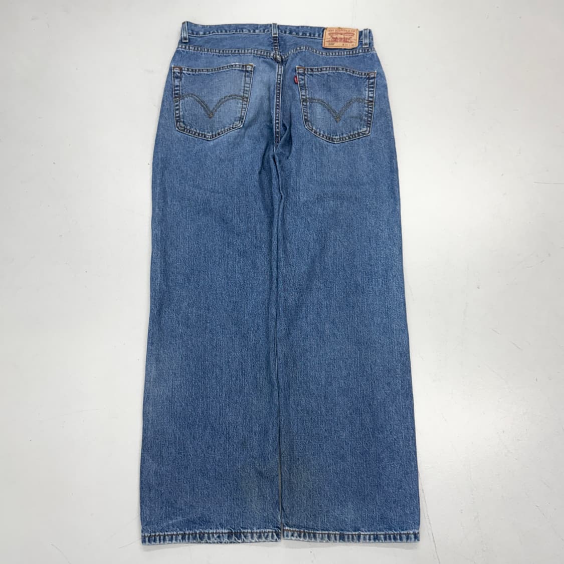 리바이스 00s 569 새깅 와이드 워싱 데님팬츠 상품이미지3