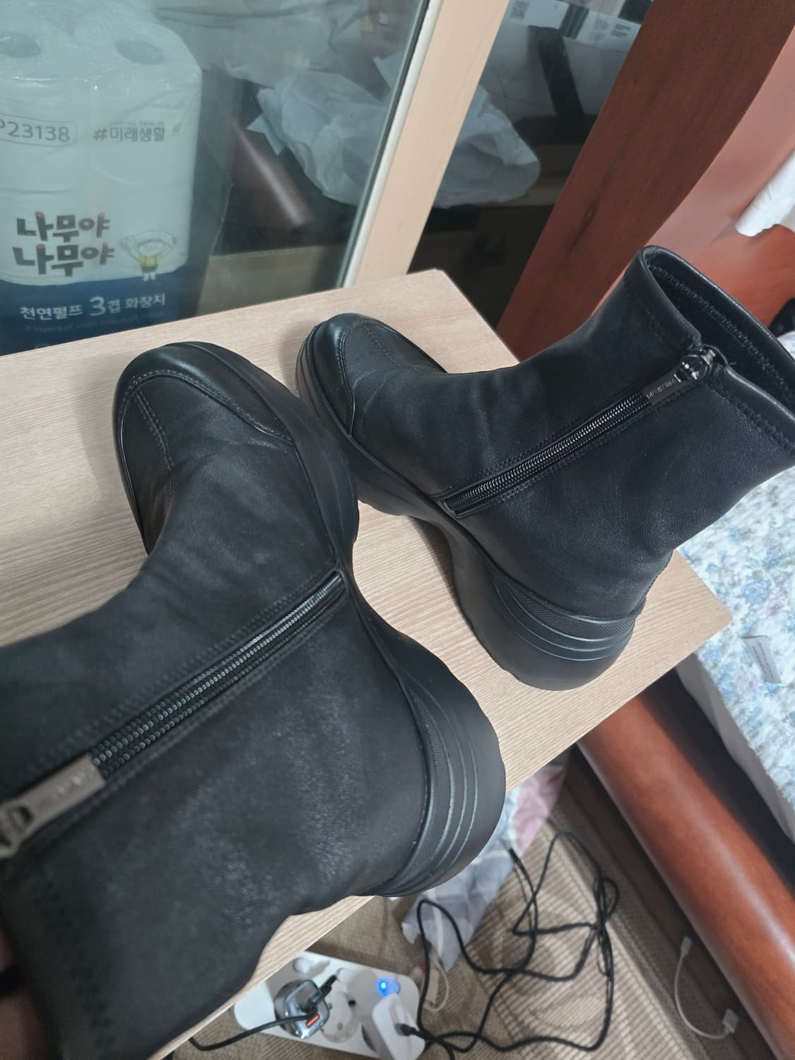 VW 베라왕 사이즈 램스킨 부츠 240 상품이미지3