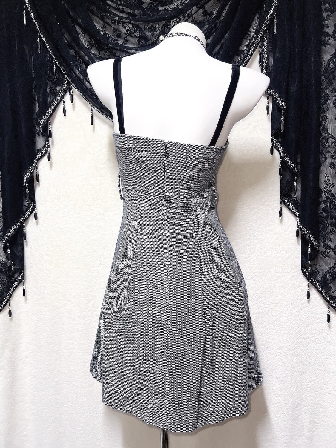 핑크믹스 로맨틱갸루 로걀 히메 고딕 미니원피스 탑드레스 핀터 헤이세이 상품이미지7