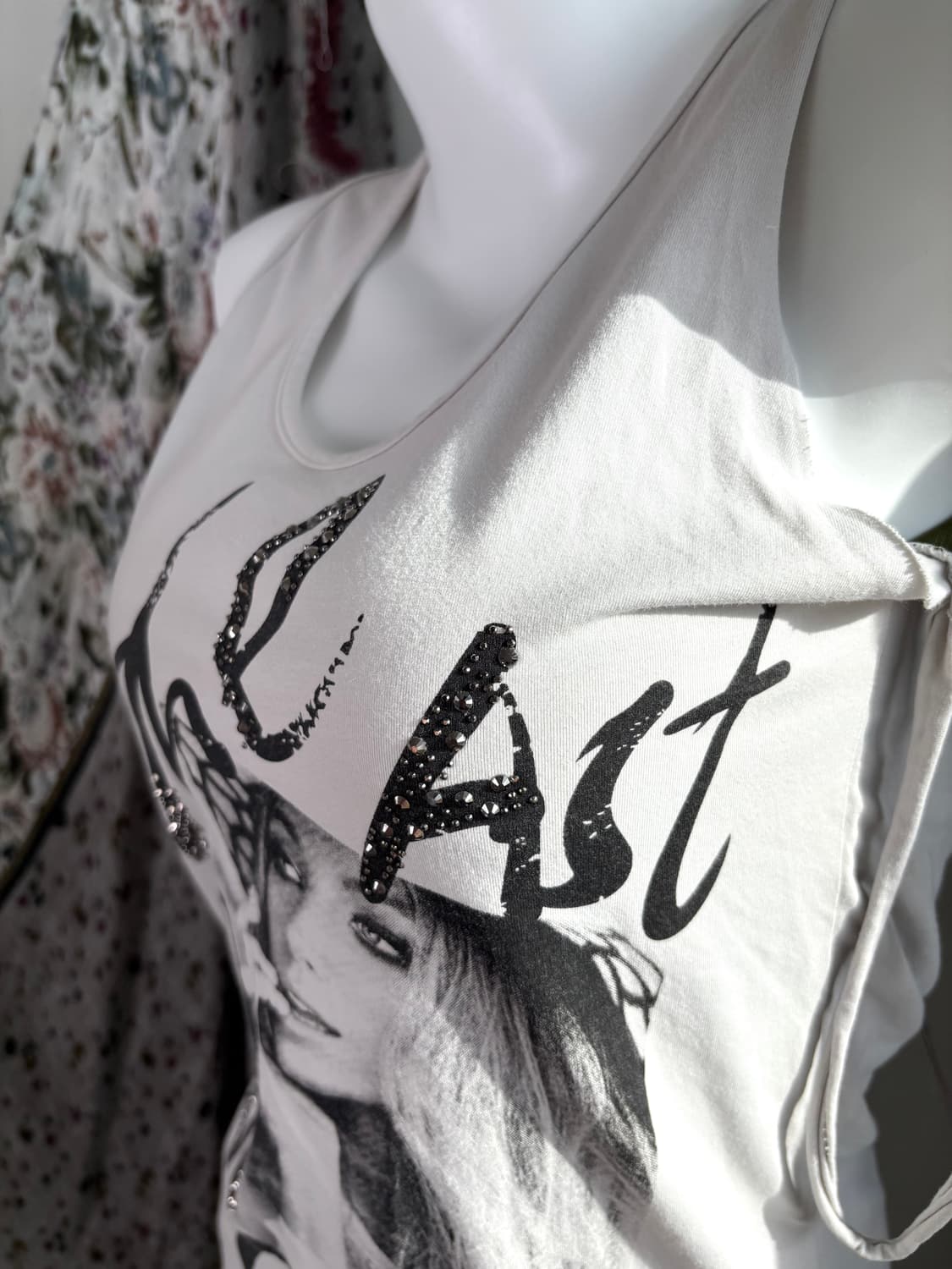 Y2k 소프트 뮤즈 드레이프 티 상품이미지4