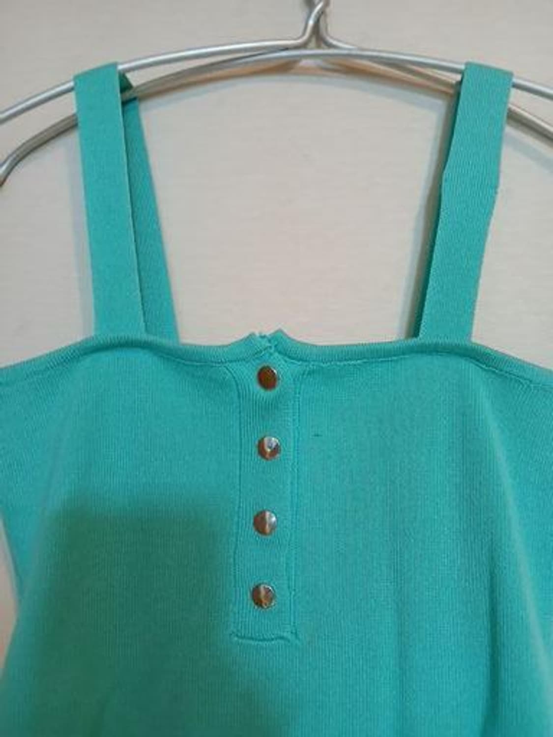 새상품 민소매 끈나시 니트 미니 원피스 섹시 드레스 버튼 홀복 클럽룩 상품이미지2