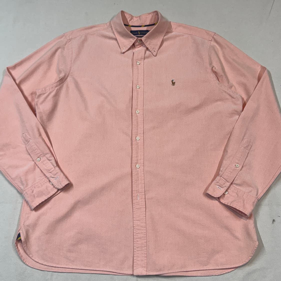 XL) 폴로 랄프로렌 클래식핏 인디핑크 옥스포드 셔츠 상품이미지2