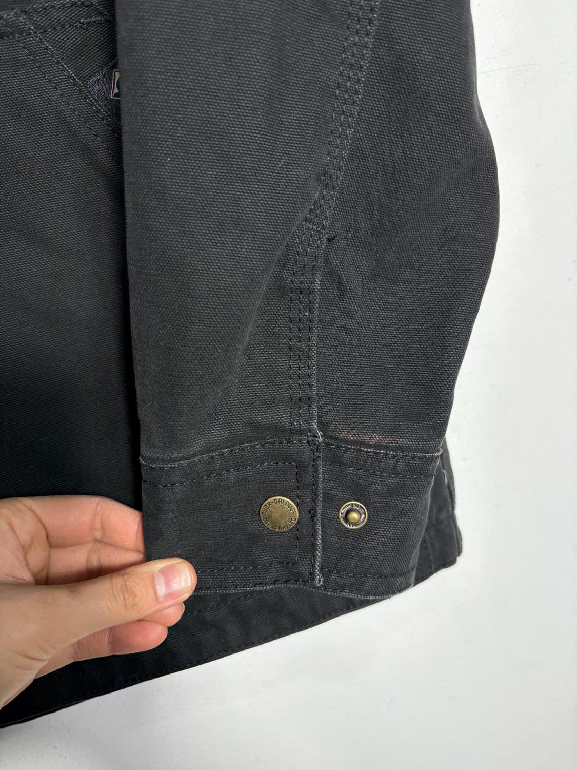 Dri duck 드리 덕 워크 후드 자켓 블랙 상품이미지8