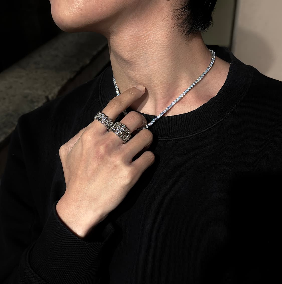Shinning 053 tennis necklace 상품이미지2