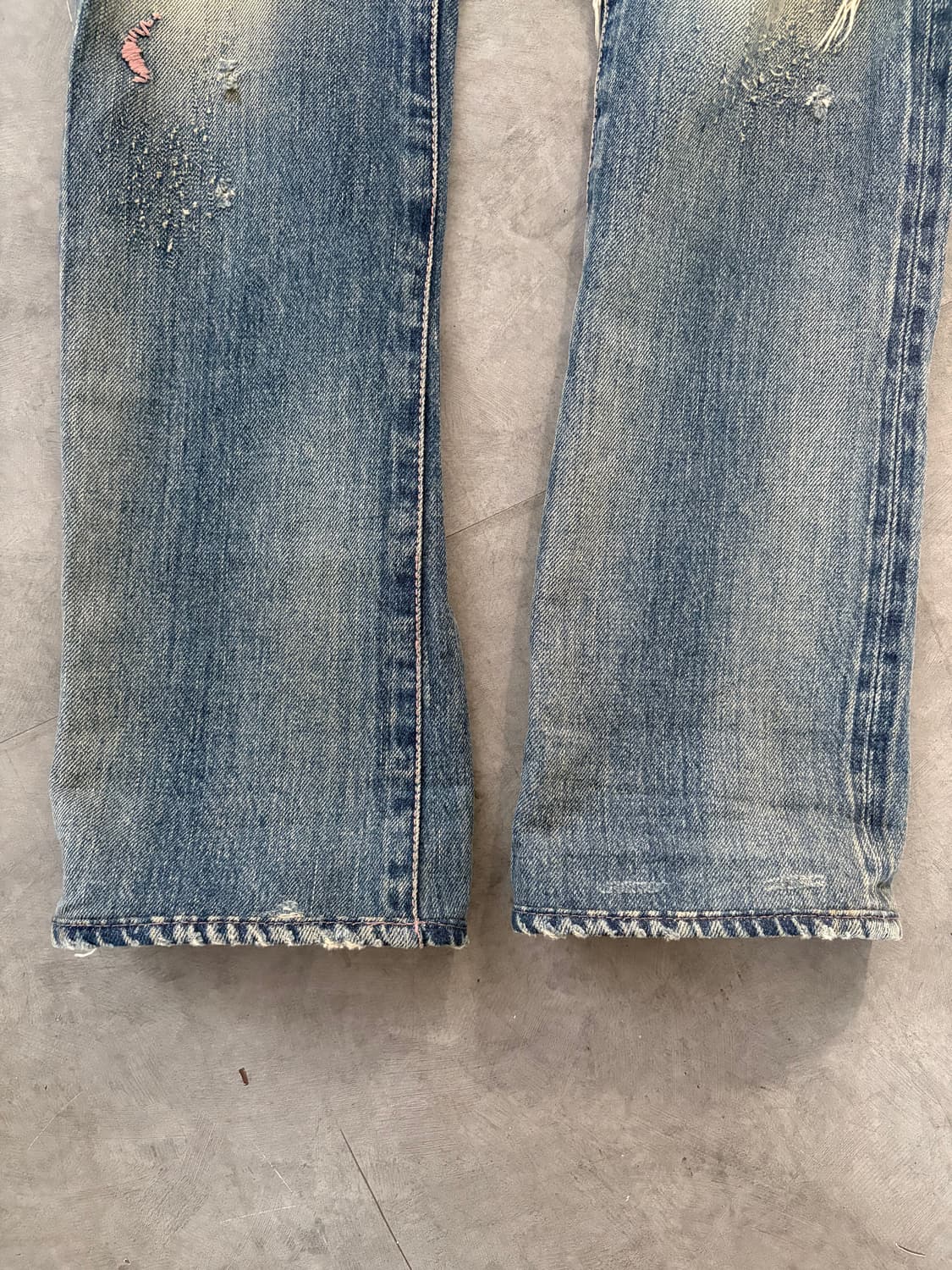 Hysteric Glamour 히스테릭글래머 킨키 Love 데님팬츠 상품이미지4