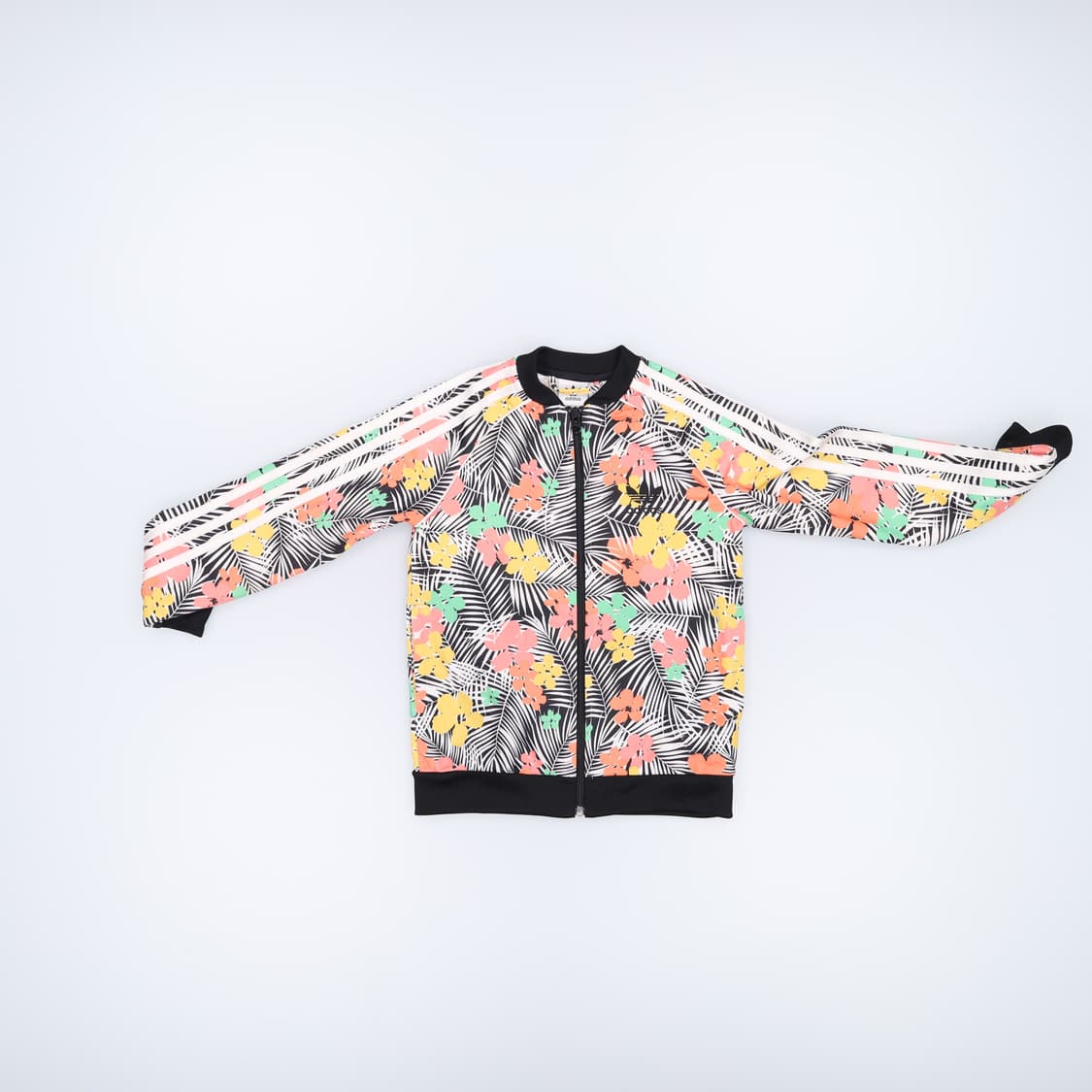 [130] 아디다스 키즈 플로럴 프린트 저지 집업 0114J 상품이미지6