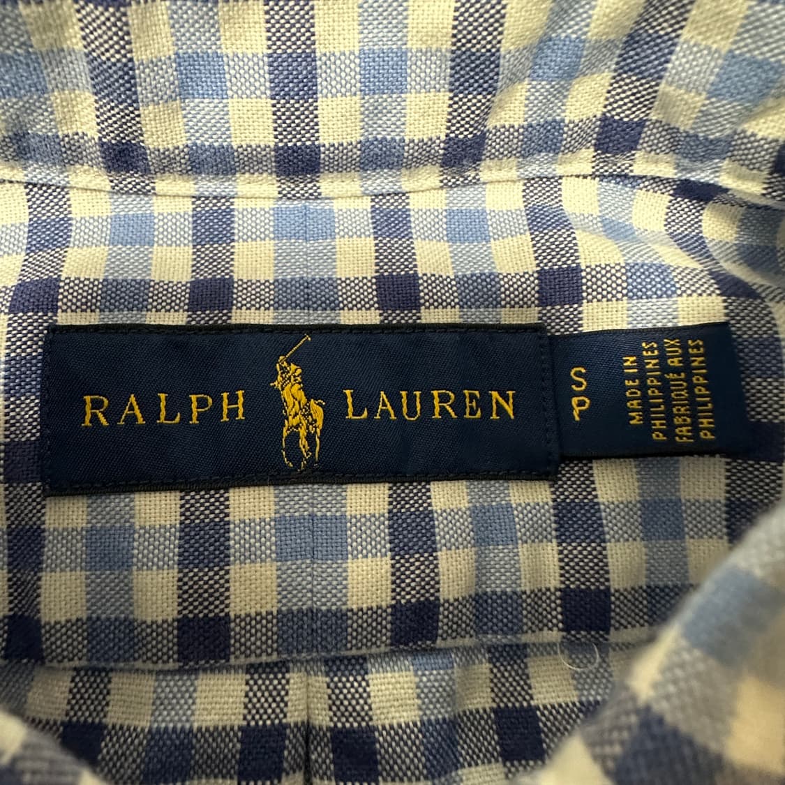 POLO RALPH LAUREN check shirt s 상품이미지4