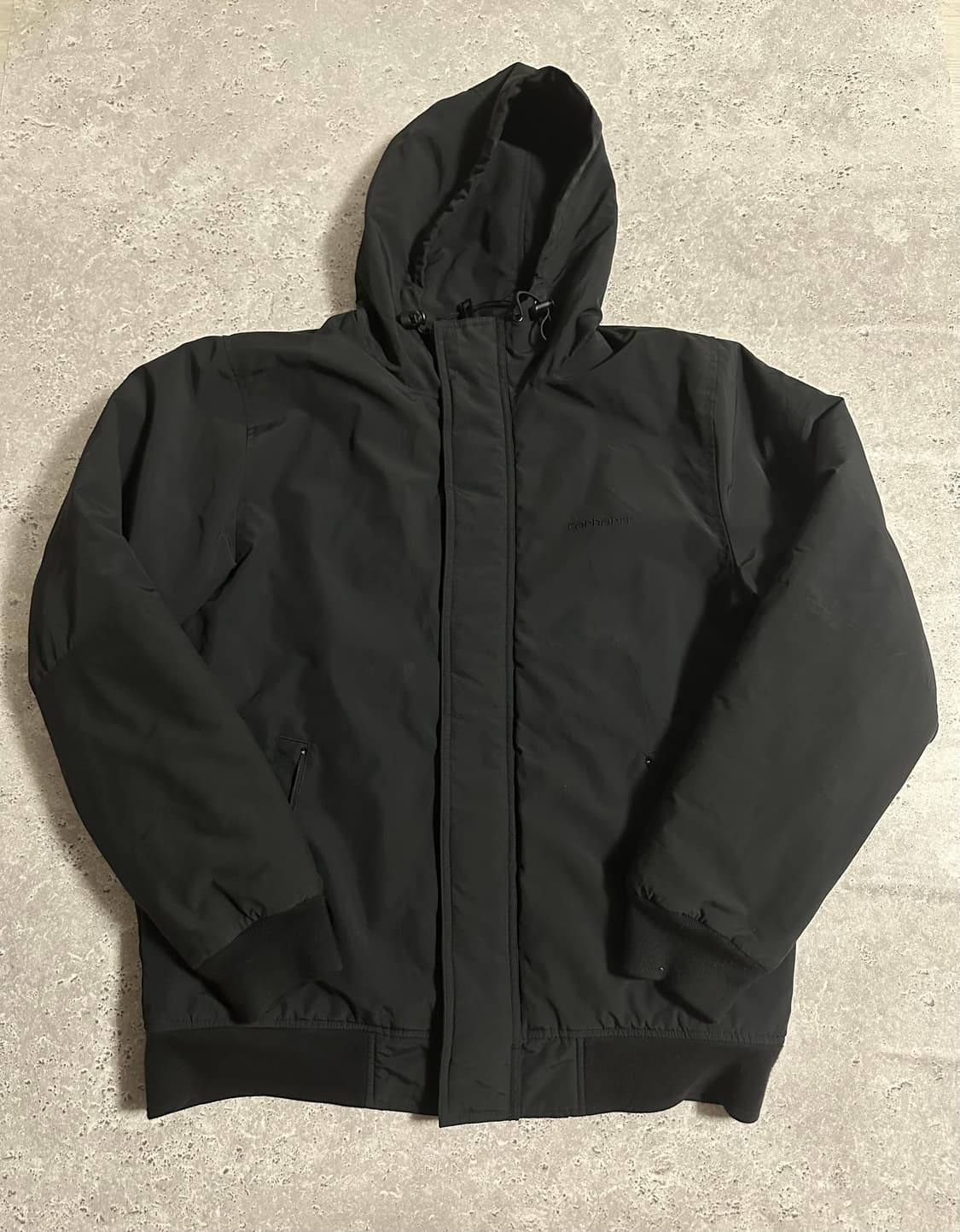 칼하트 WIP 코디악 블루종 블랙 L (팔 수선) 상품이미지1