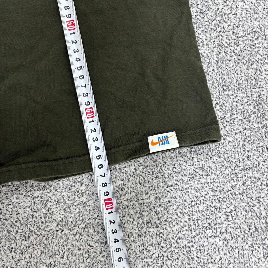 M 나이키 남성 에어 반팔티 카키 0319J 상품이미지7