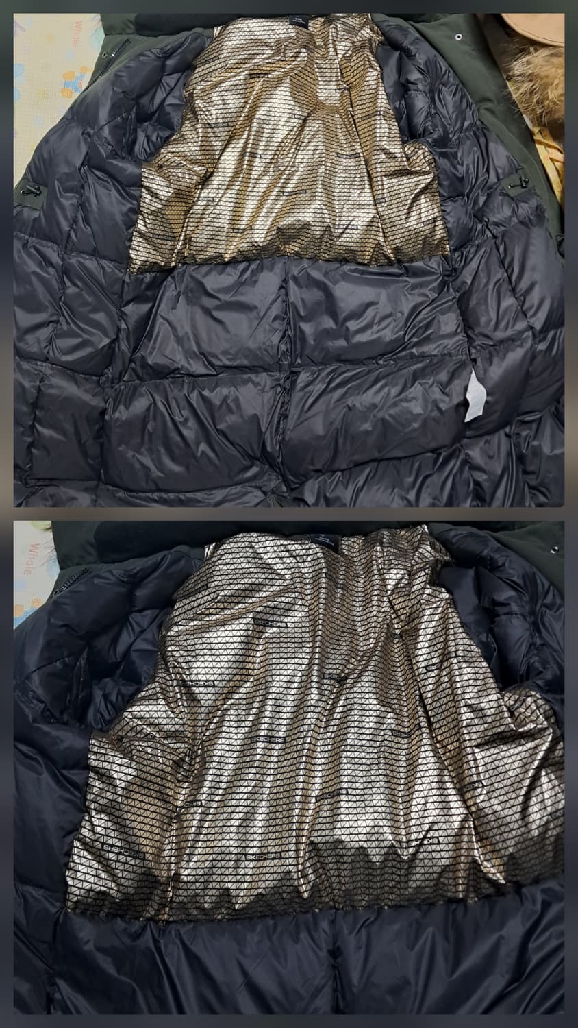 스케쳐스 모피퍼 롱패딩 헤비패딩 XL(약66~77)19년제품, 거의새제품 상품이미지6