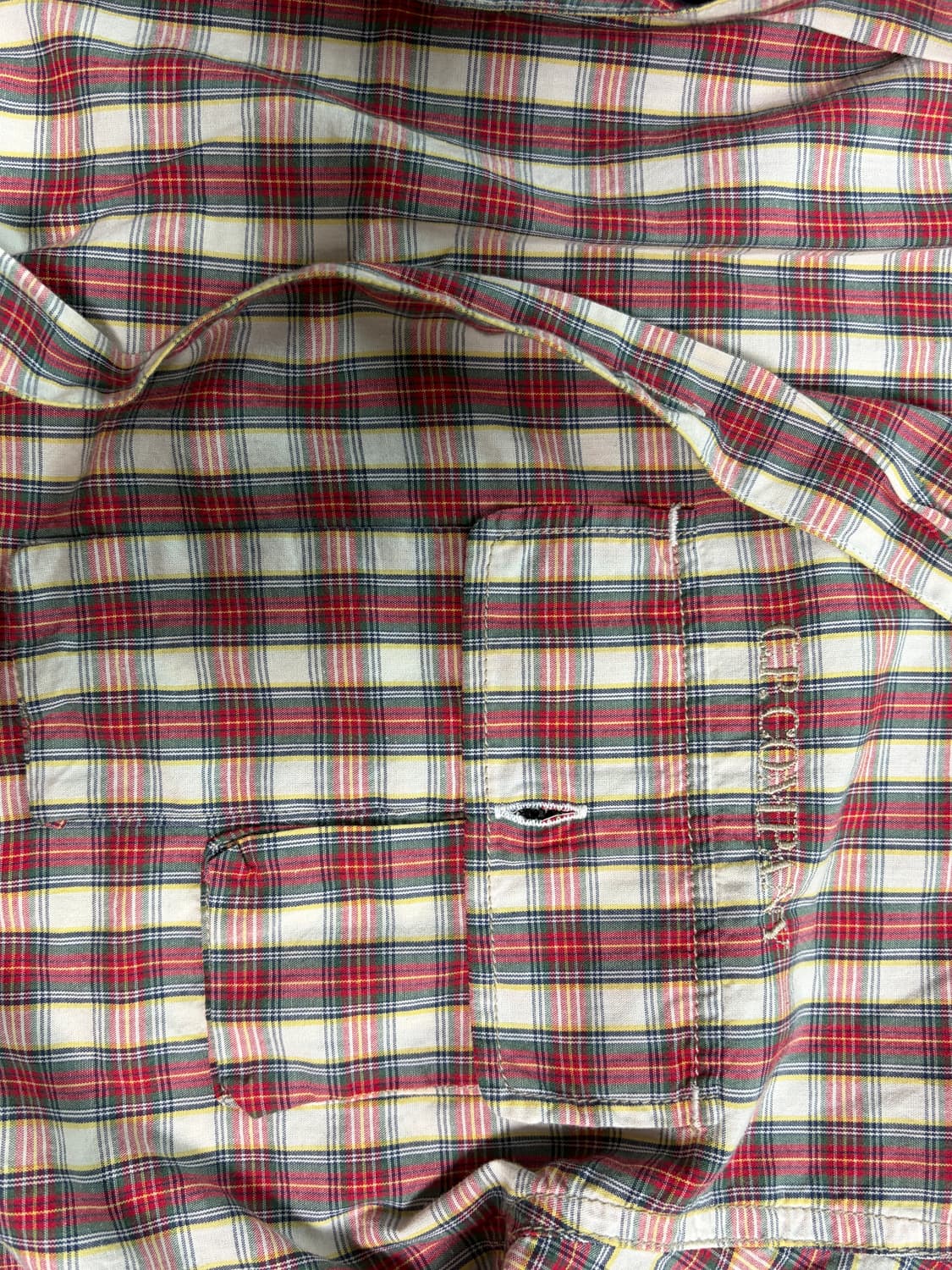 90s C.P company Japan check shirts 상품이미지4