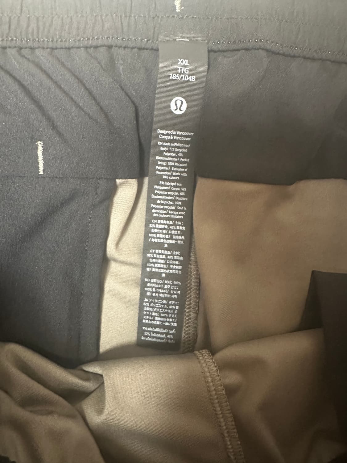 (XXL 2XL) 룰루레몬 ABC Warpstreme 풀온 팬츠 쇼터 - 상품이미지5