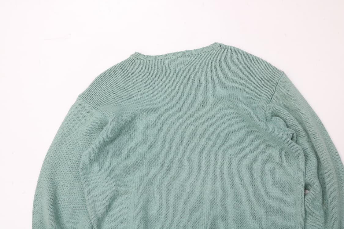 폴로 랄프로렌 민트 빈티지 포니 자수 코튼 니트 (M) 상품이미지8