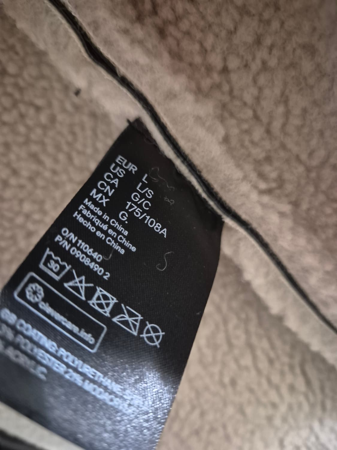 [L]H&M에이치앤엠 빈티지 무스탕자켓 Men 상품이미지6