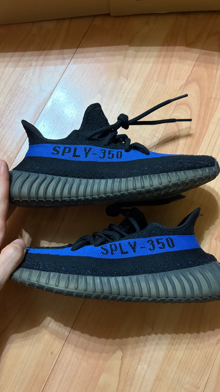 아디다스 이지 부스트 350 V2 다즐링 블루 260 상품이미지7