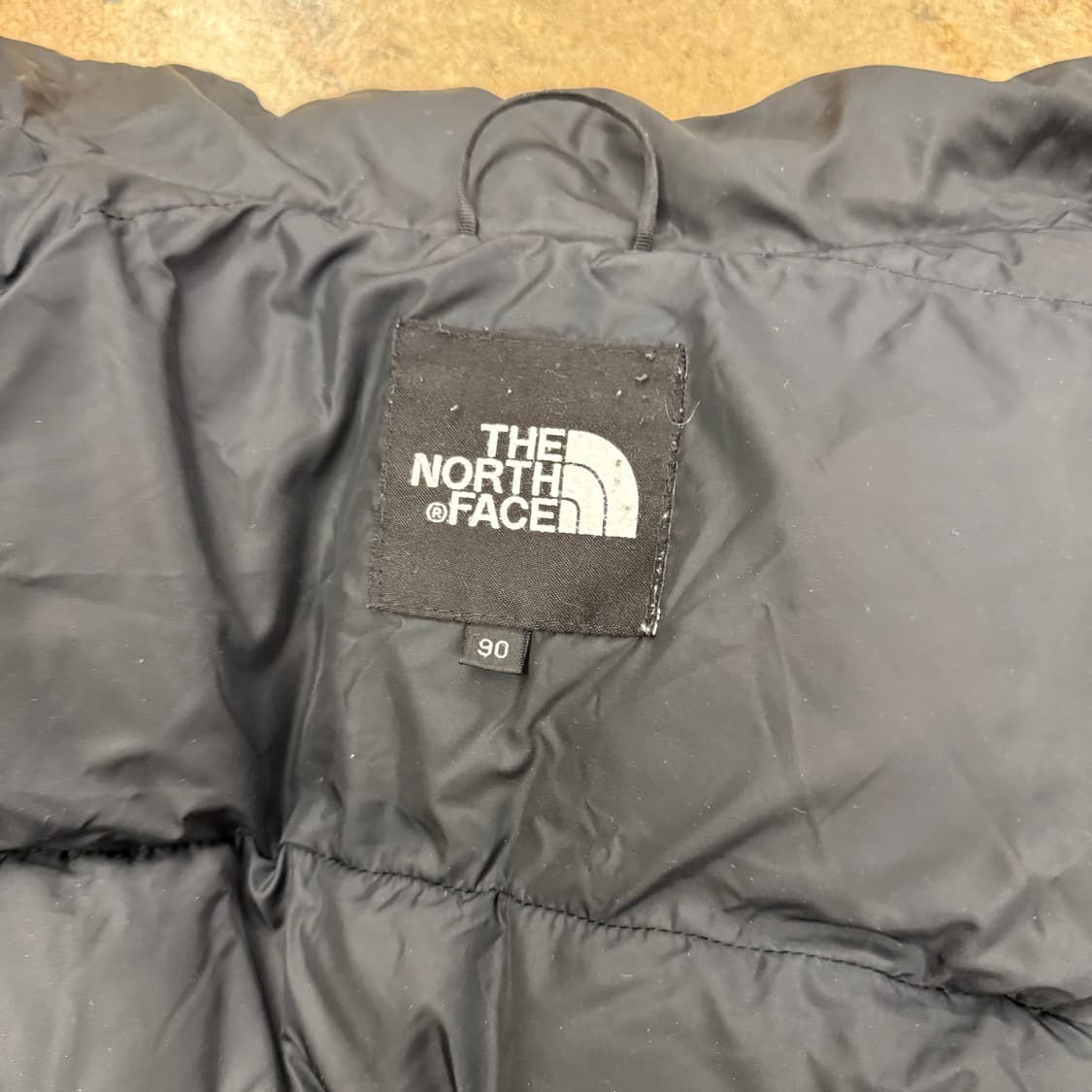 노스페이스 초코 브라운 패딩 조끼  상품이미지5