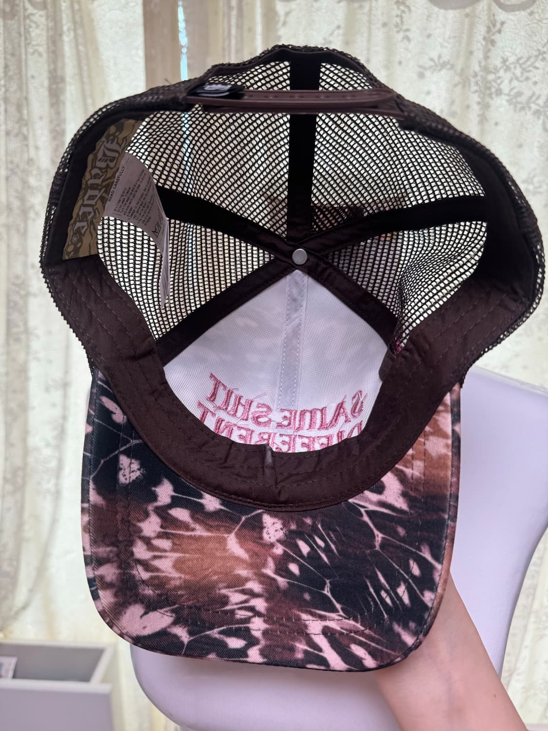 Butterfly trucker cap (Brown) 상품이미지6