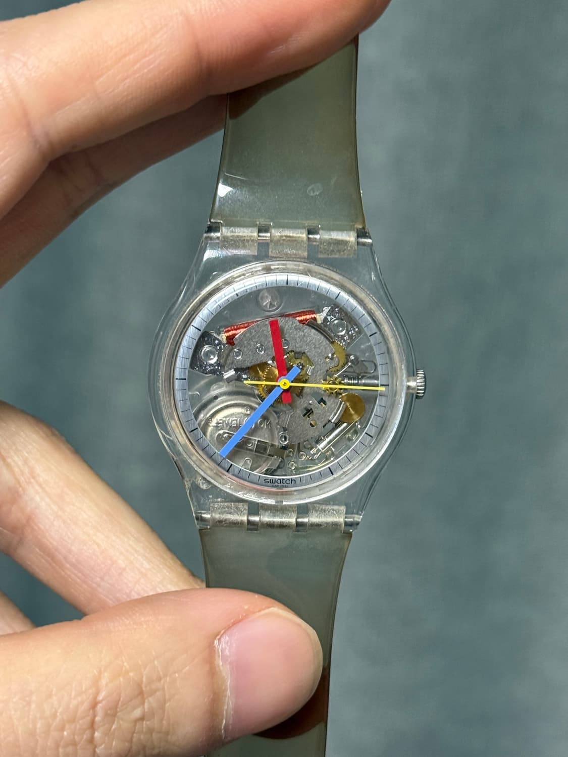 swatch 스와치 올 클리어 손목시계 상품이미지1