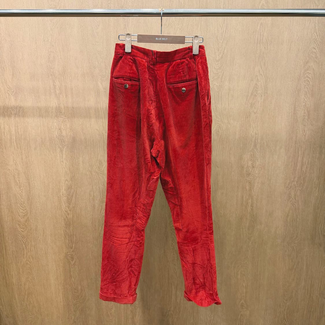 폴로 랄프로렌 코듀로이 팬츠 멀티 포켓 디테일 레드 상품이미지3