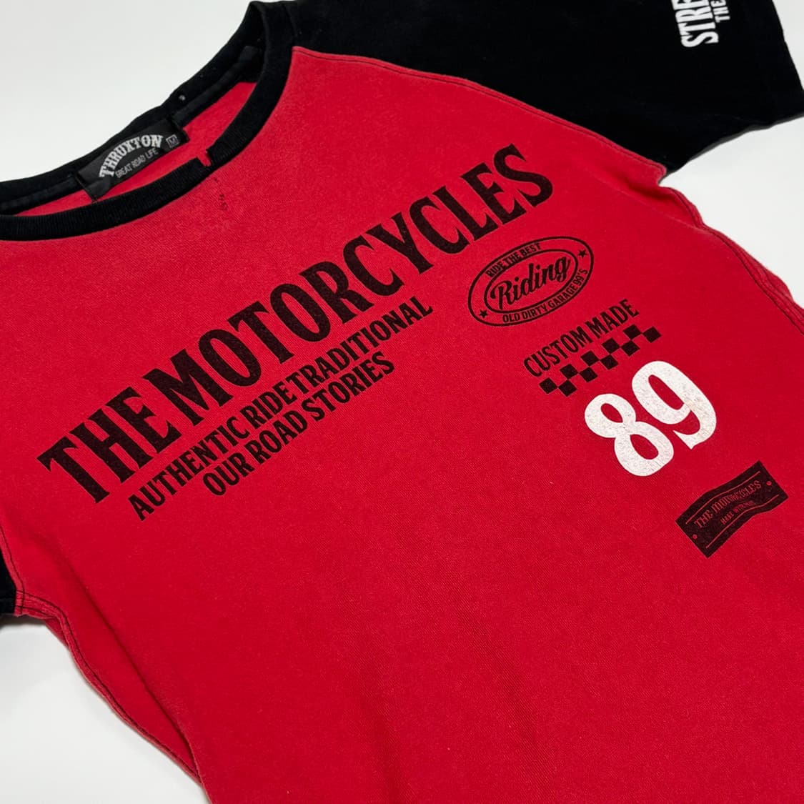 트럭스턴(THRUXTON) 바이크 헤리티지 그래픽  티셔츠 상품이미지5