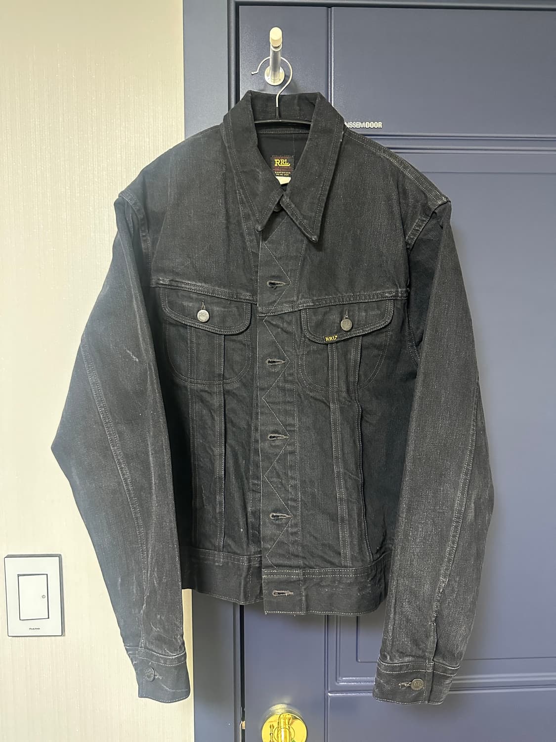 RRL 더블알엘 lot 271 블랙 M 상품이미지1