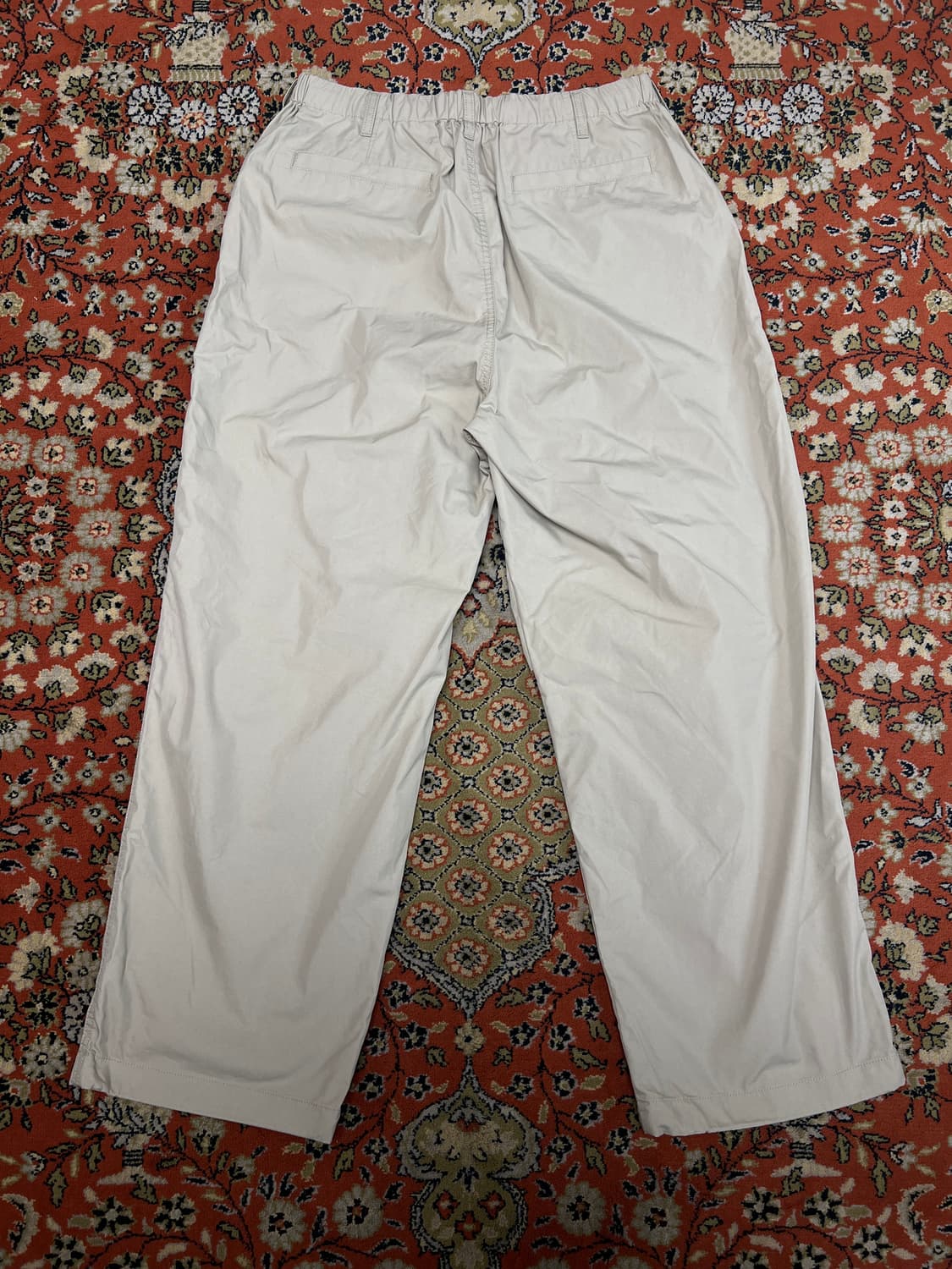 [L] UNIQLO 유니클로 베이지 파라슈트 팬츠 상품이미지2