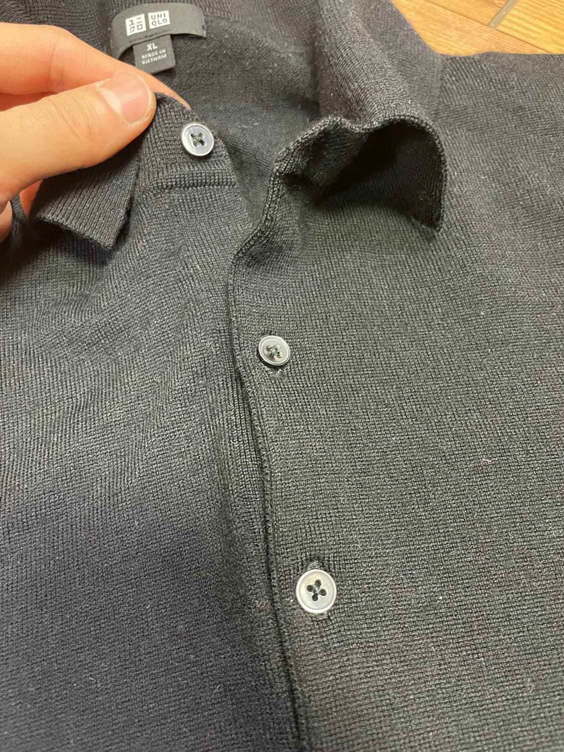 유니클로 카라 3포켓 니트 상품이미지3