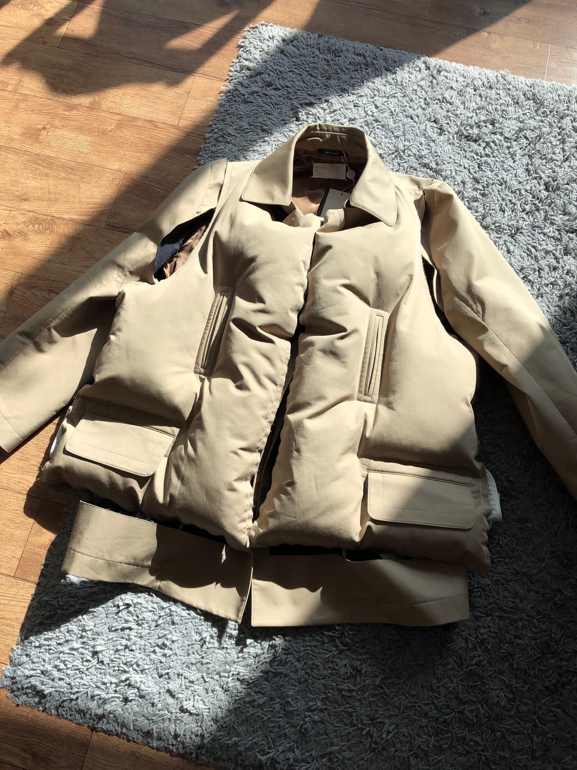 마르지엘라 아티저널 스카프 패딩 블레이저 상품이미지6