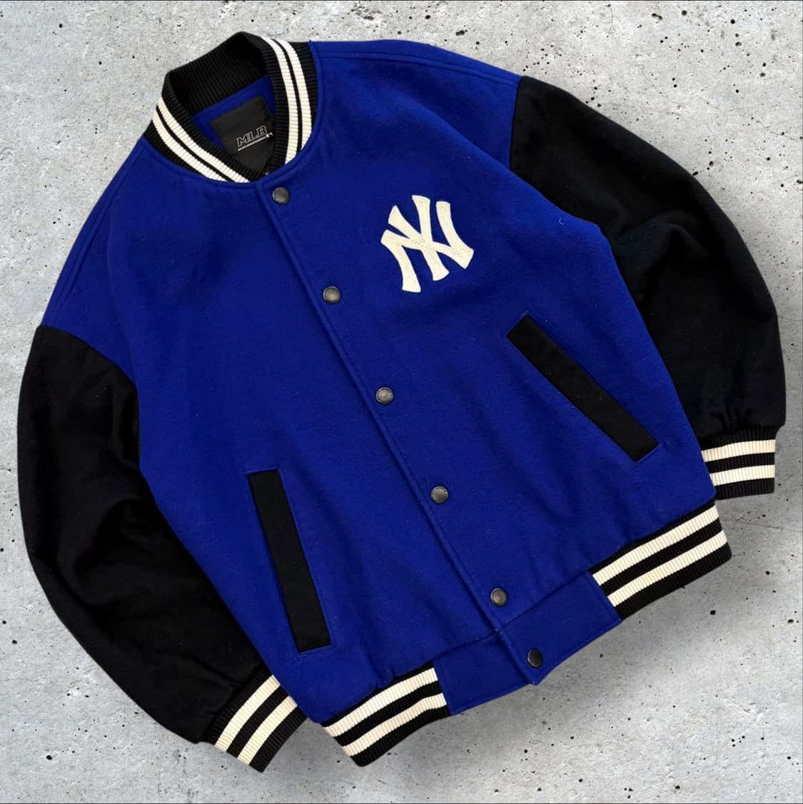 [90] MLB 뉴욕 양키스 블루 스타디움 자켓 B607 상품이미지2