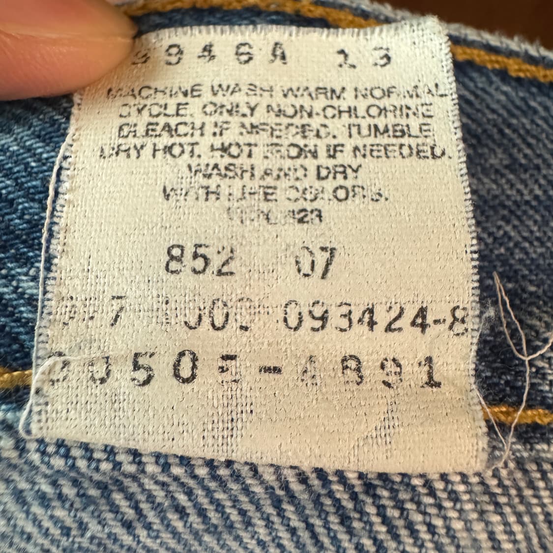 00s 리바이스 505 레귤러핏 청바지 W38 상품이미지5