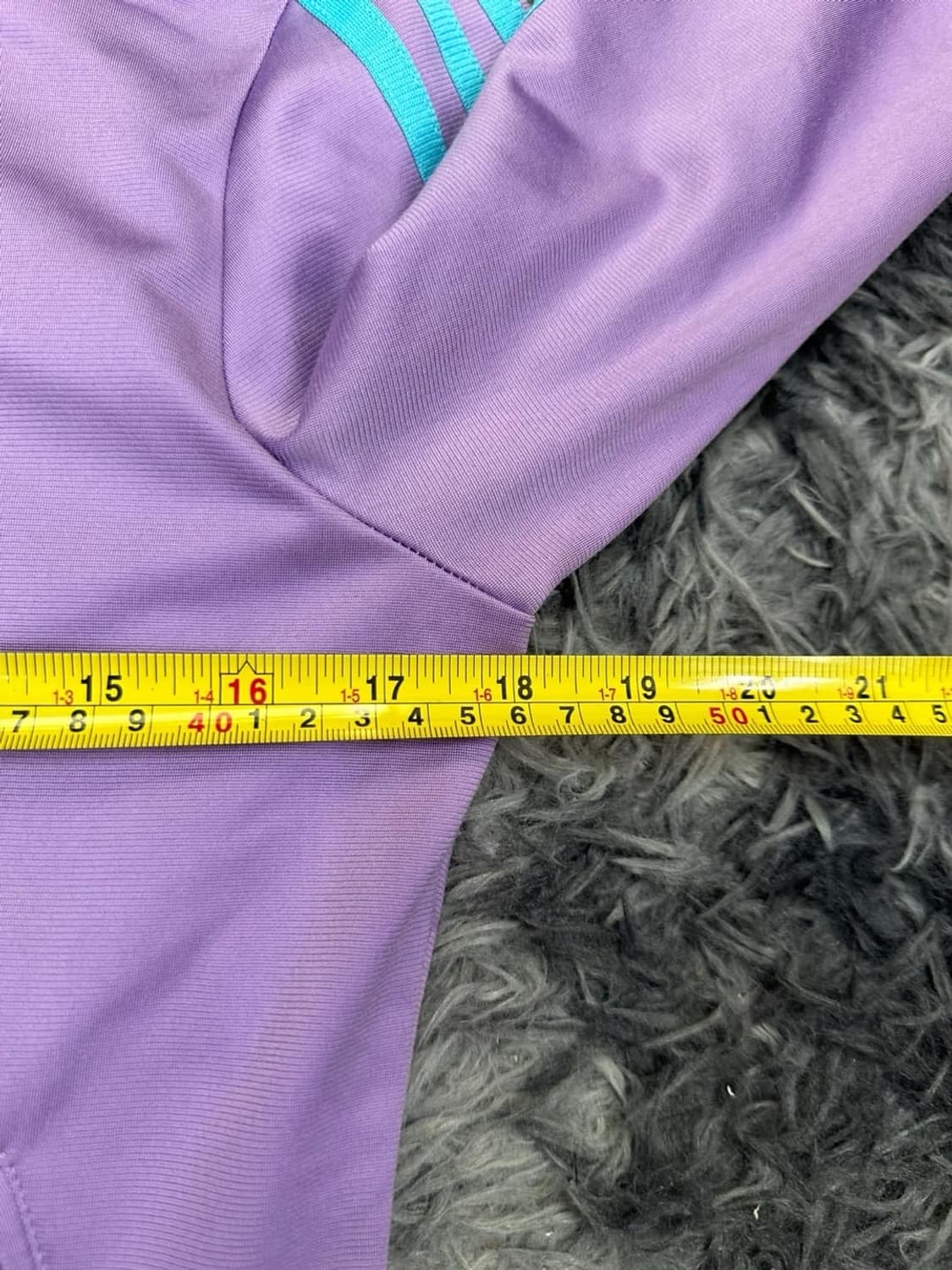 아디다스 퍼플 파이어버드 희귀져지 트랙탑(95) 상품이미지6